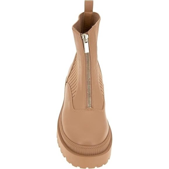 BCBGeneration Montana Combat Sock Boots Tan Size 11 MSRP $139 - Picture 3 of 6